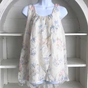 Soft and flirty tank